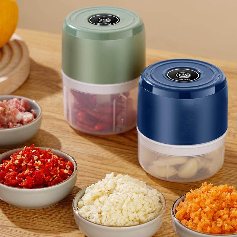 新款直销电动蒜泥器家用捣蒜器多功能切蒜小巧便携USB充电绞肉机,厨房/烹饪用具,剥蒜器/压蒜器,淘宝优惠券,粉丝福利购,淘宝优惠卷