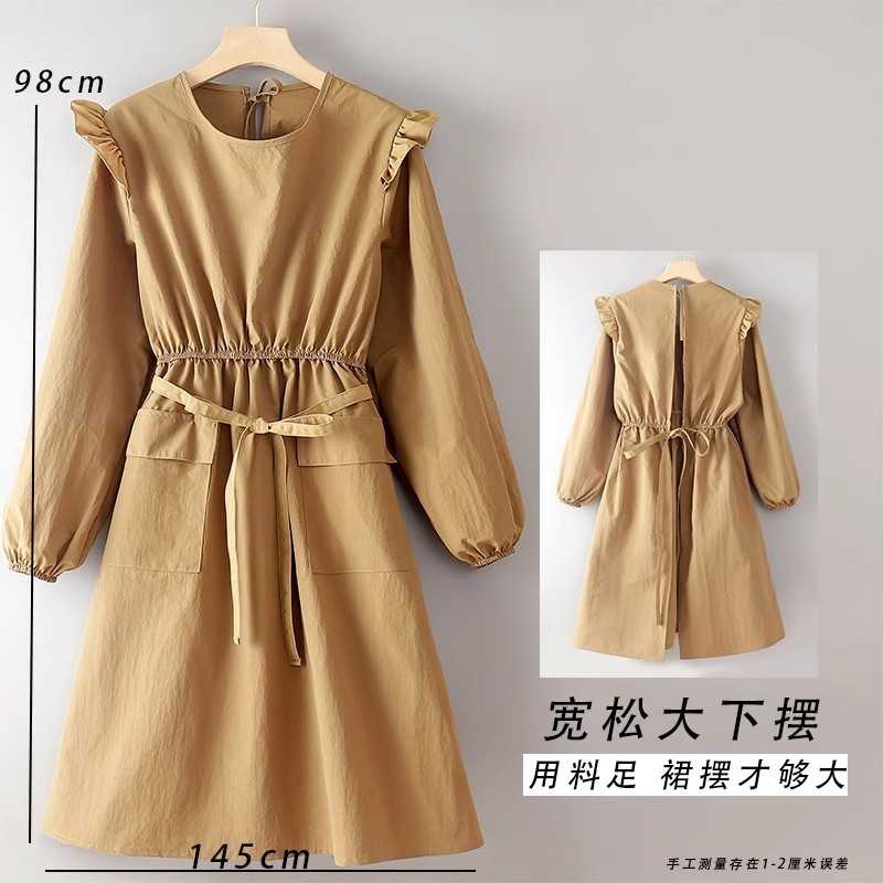 新款直销长袖罩衣女韩版家用厨房公主围裙画画奶茶咖啡店防水工作