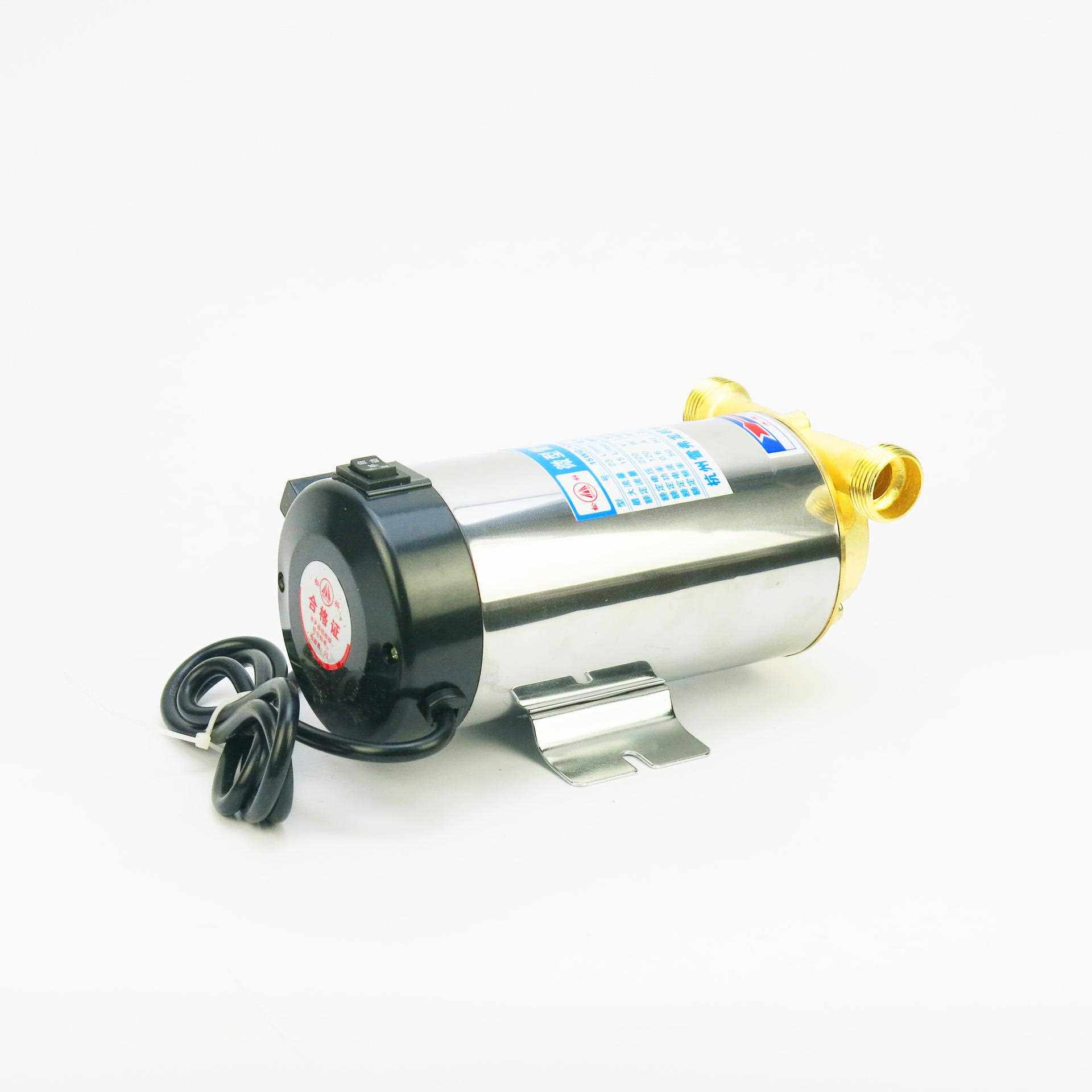 新款直销全自动家用增压泵不锈钢管道燃气电热水器增压泵自来水加