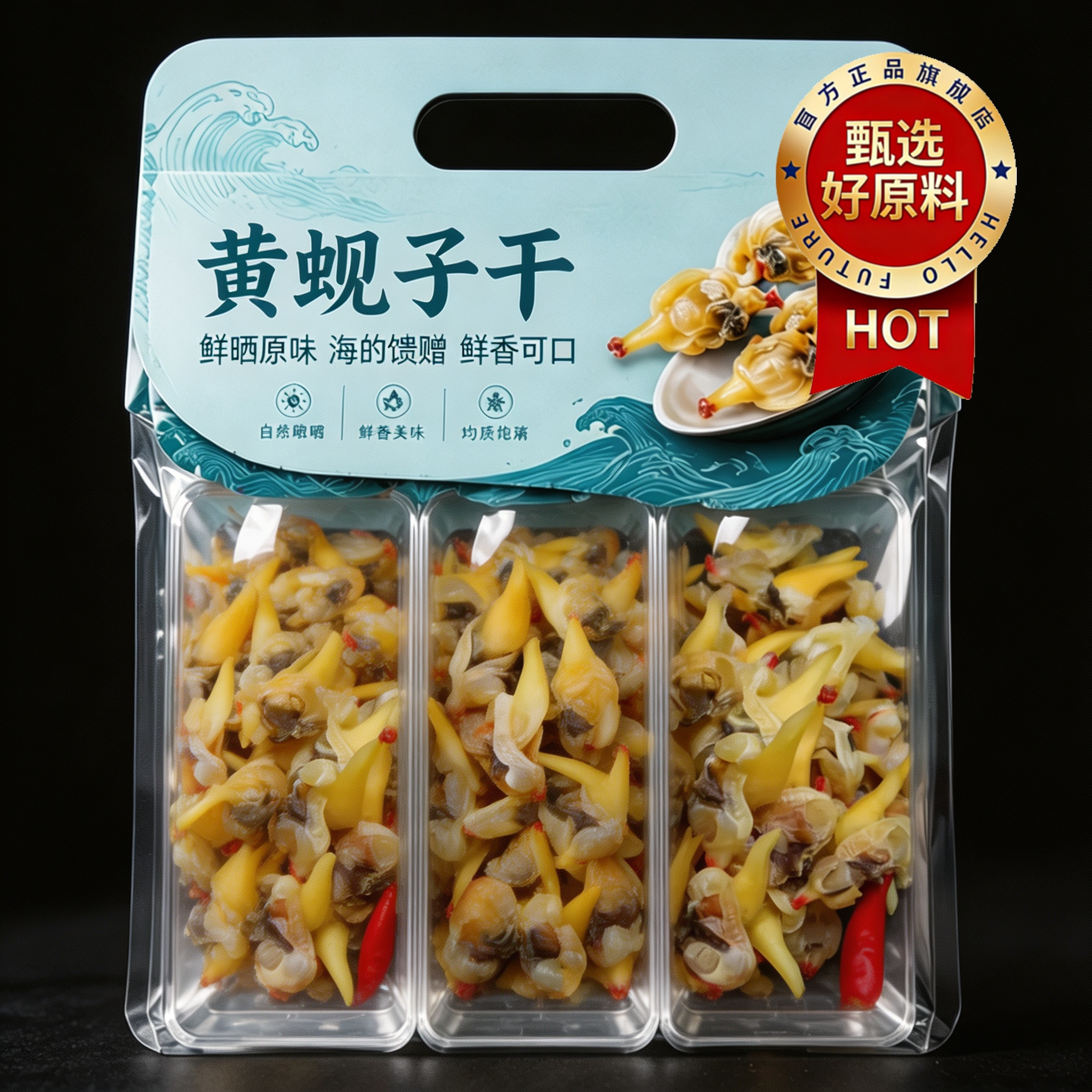 丹东港大黄蚬子干海鲜干货蛤蜊肉干去内脏去黄非即食花甲抖音同款