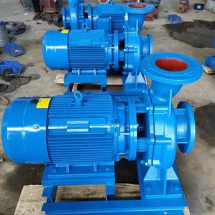 管道离心泵热水循环增压泵定制304 ISW卧式 316不锈钢大流量7.5KW
