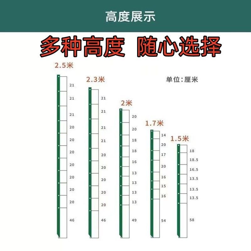 围网加厚铁丝花边Y尖头围栏牛栏型网实心立柱立柱三角铁立柱防锈