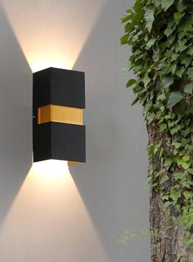 TRIAC可控硅壁灯防水室外门口家用别墅阳台过道现代简约户外楼梯