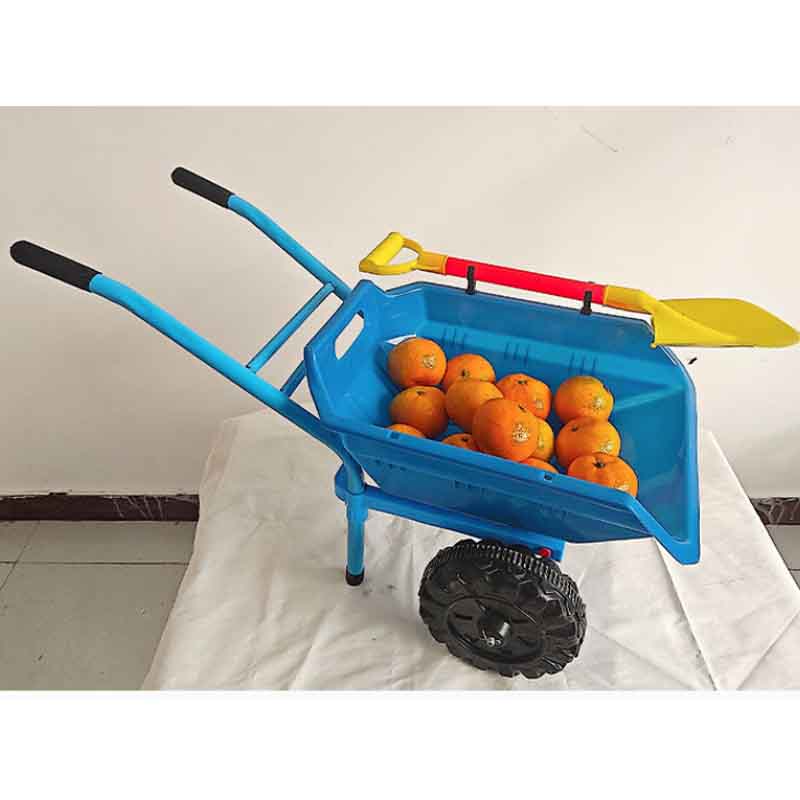 单轮工程推土车大翻斗车儿童过家家玩具沙滩小推车2-7岁大号双轮