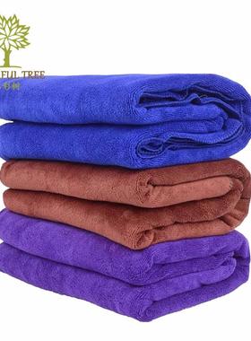 直销新款擦车巾加厚450gLOGO洗车毛巾细纤维擦车布吸水去污毛巾