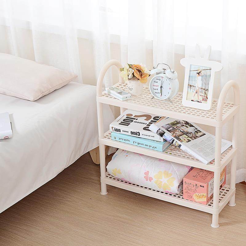 直销新款日式塑料鞋架简易门口门后多层宿舍家用寝室鞋子收纳架子