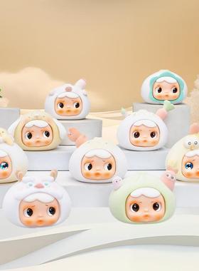 直销新款新款Bao包派对萌粒盲袋树脂趣味包子桌面装饰品摆件公司