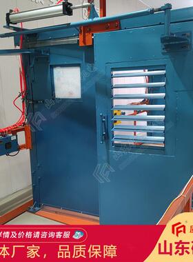 矿用撞杆式无压风门 可过单轨吊 全自动红外感应无压风门