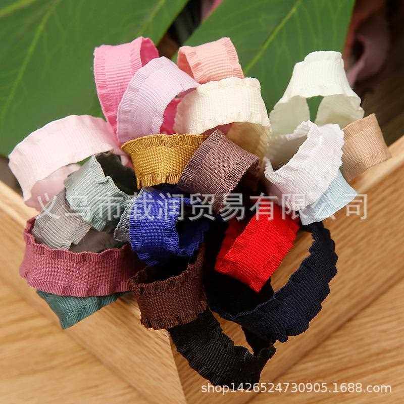 新款直销罗纹裙边发箍带diy手工儿童螺纹蝴蝶结发箍套带 波浪花边,纺织面料/辅料/配套,织带/丝带/缎带,淘宝优惠券,粉丝福利购,淘宝优惠卷