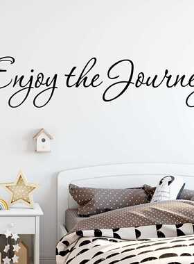 直销新款BR33771简约ins温馨短语英文自粘墙贴客厅卧室房间背景墙