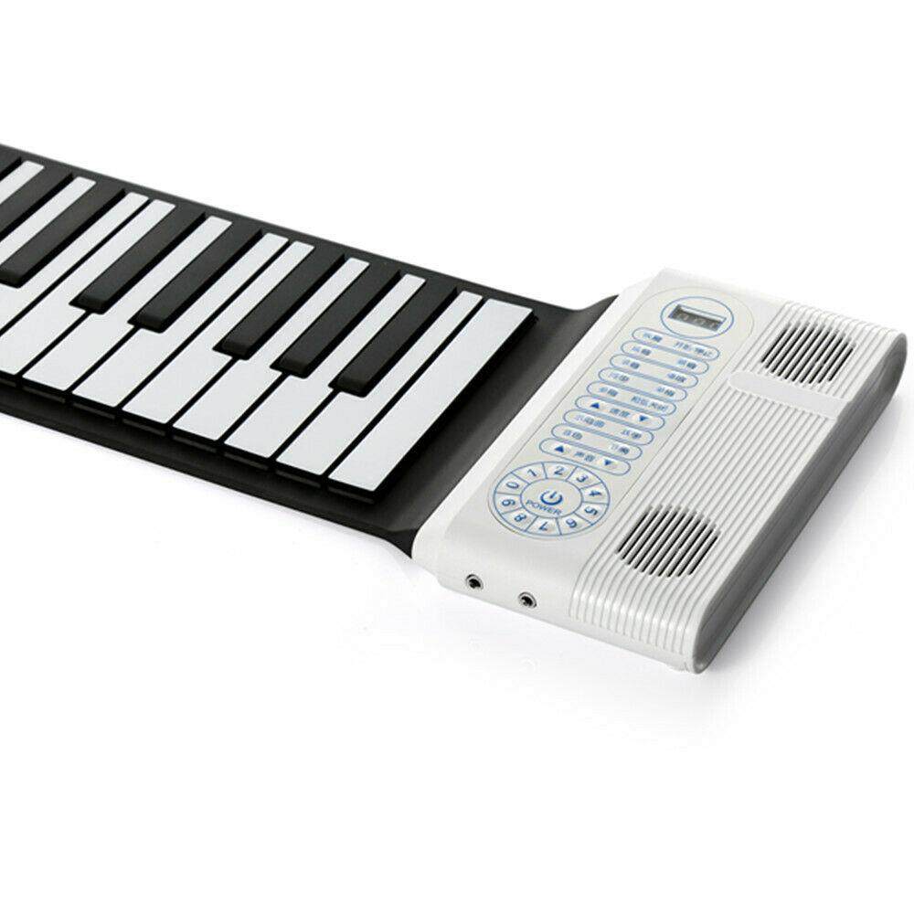 直销新款跨境热销 折叠钢琴88键便携钢琴智能跟弹电子钢琴 手卷电