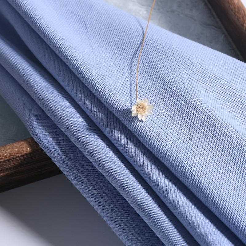 直销新款32S涤棉针织鱼鳞卫衣毛圈布 国潮340G重磅棉帽衫卫衣面料