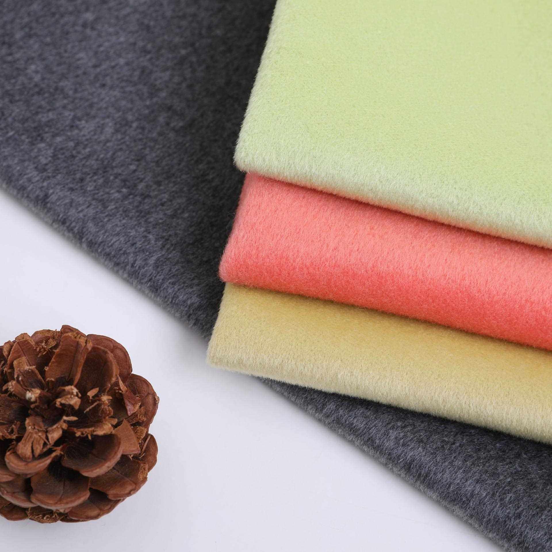 新款直销女士大衣呢男装毛呢外套单面呢料 牛油果绿全毛短顺单面,纺织面料/辅料/配套,毛呢布料,淘宝优惠券,粉丝福利购,淘宝优惠卷