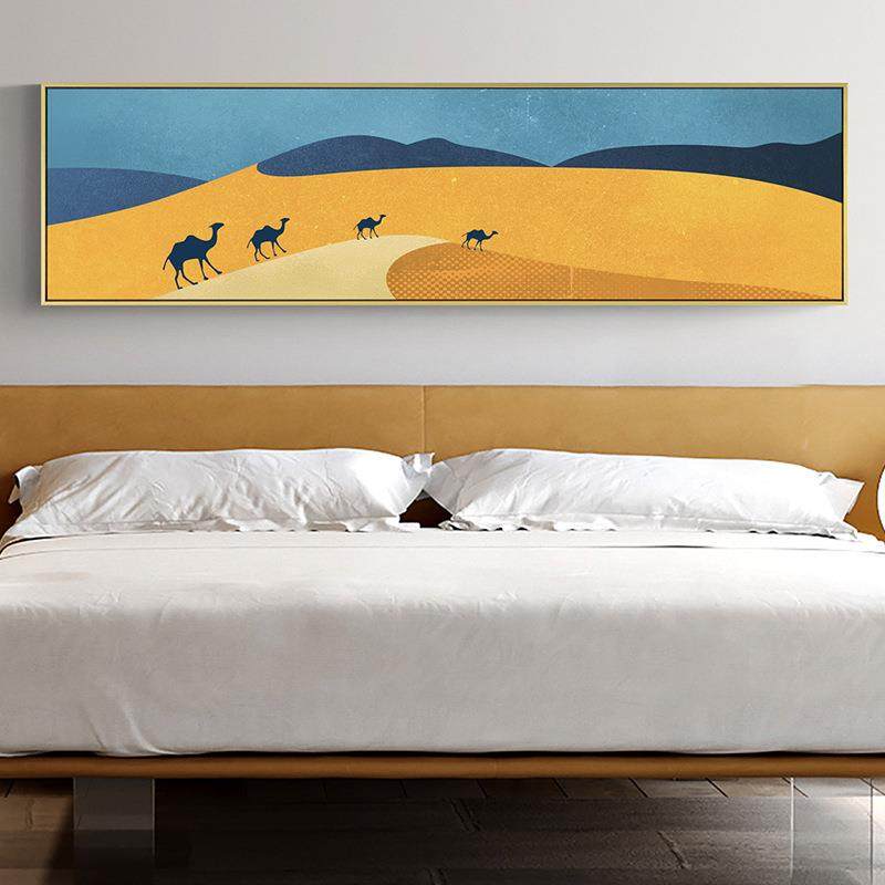 新款直销 北欧小清新卧室床头装饰画房间墙面挂画温馨挂画风景油,家居饰品,现代装饰画,淘宝优惠券,粉丝福利购,淘宝优惠卷