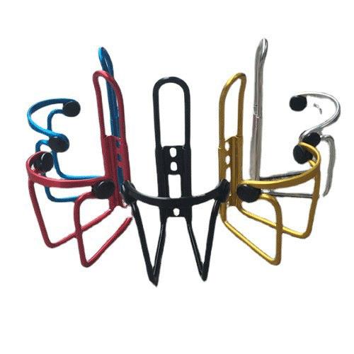 直销新款自行车水壶架 山地车铝合金双珠水杯架 单车骑行装备配件