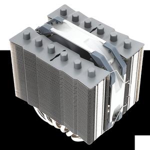 利民 SS135银魂CPU风冷散热器135高度AGHP6热管双塔回流焊金属顶