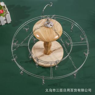 家庭实用多功能防风多夹袜子内衣夹子现货 不锈钢2.1线晒袜夹