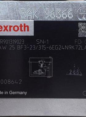 R901319023 DBAW25BF3-23/315-6EG24N9K72LA08 # Rexroth//力士