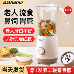 流食搅拌机鼻饲胃管专用破壁机老人食物打粉碎饭菜辅食料理机家用