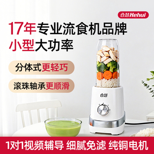 医护破壁流食机卧床老人瘫痪专用鼻胃管病人搅拌机小型饭菜粉碎器