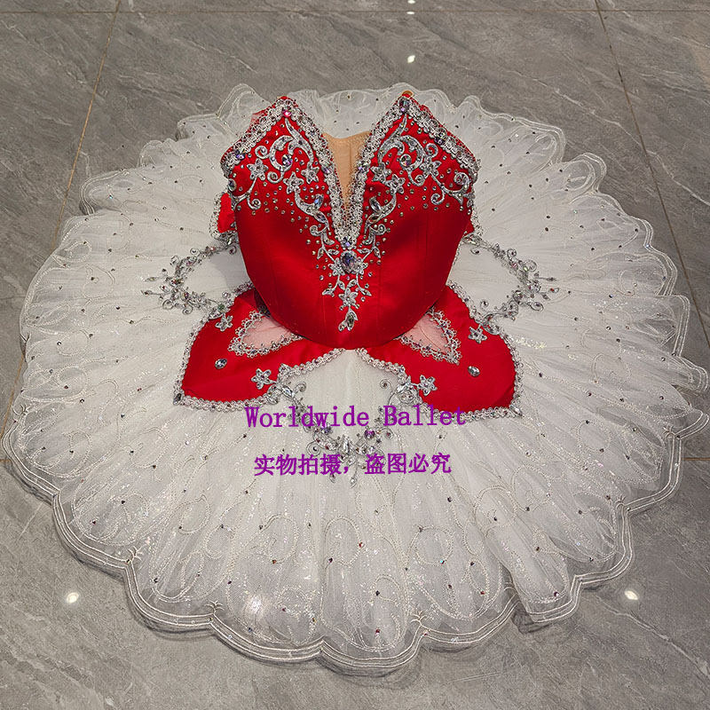 艾斯米拉达唐吉诃德女变奏芭蕾舞裙演出tutu裙儿童大人定制比赛服