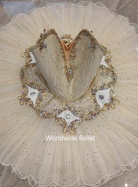 专业定制芭蕾舞裙tutu突突裙帕基塔变奏比赛演出服GDC独舞表演服