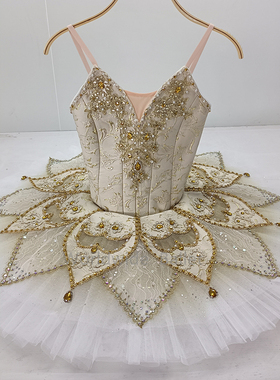 花仙子睡美人芭蕾舞裙TUTU盘裙蓬蓬裙成人儿童专业定制比赛演出服