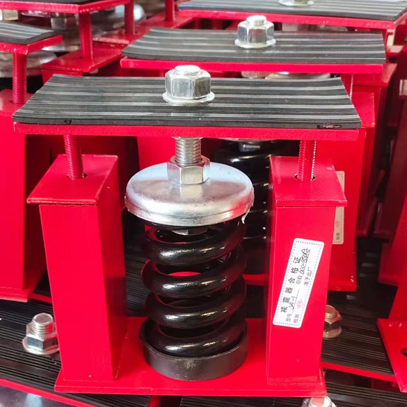 JA型阻尼弹簧减震器 空调风机管道阻尼弹簧减震器 弹簧减振器厂家