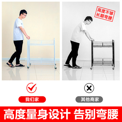 摆摊小推车可折叠夜市地摊专用手推车移动货架便携置物架架子冰粉