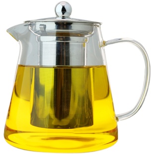 大容量玻璃茶壶耐高温加厚泡茶壶过滤耐热家用玻璃水壶花茶壶套装