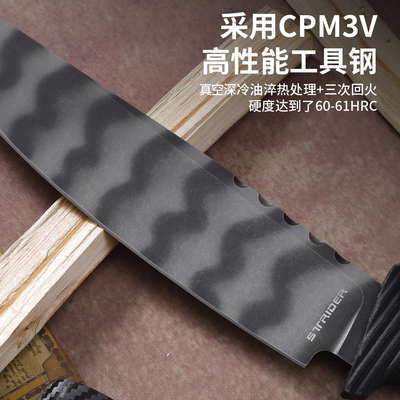 挺进者CPM3V高硬度战术刀