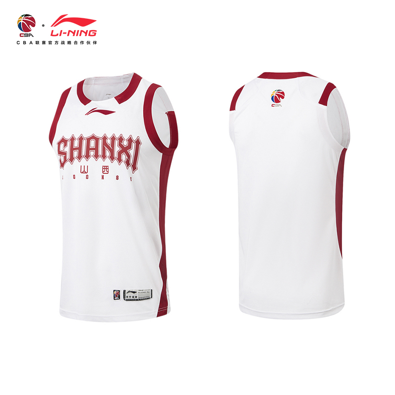 李宁CBA25-26赛季山西队张宁球衣