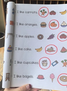 点读版Reading Fluency 一句话英语阅读理解练习册作业纸描红本