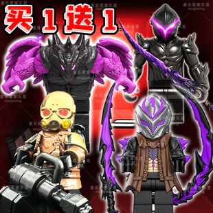 地铁逃生狼王智造体魁积木人仔儿童弗拉迪维列托雷斯怀特玩具男孩