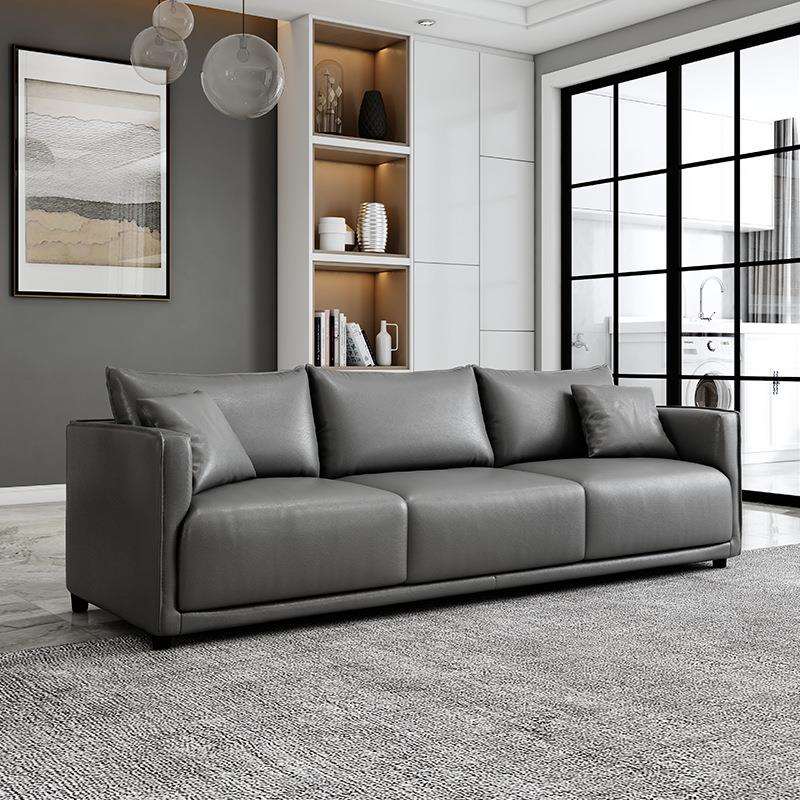 老板办公室沙发组合简约现代接待室小型商务午睡休息双人三人睡觉