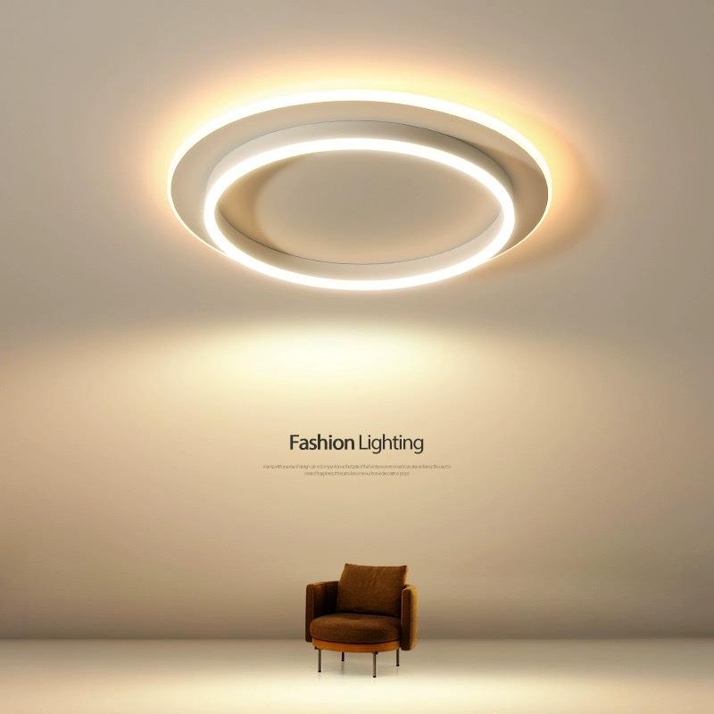 北欧极简卧室灯LED房间吸顶灯现代简约主卧灯创意个性书房灯具