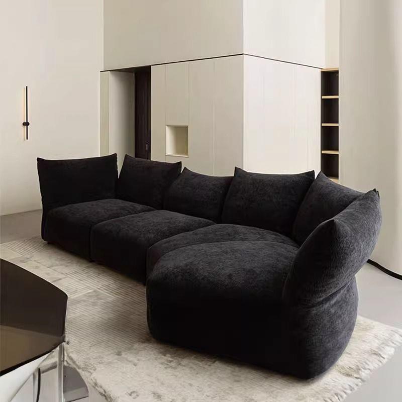 2025新款花瓣沙发异形创意沙发baxter极简布艺弧形沙发大小户型