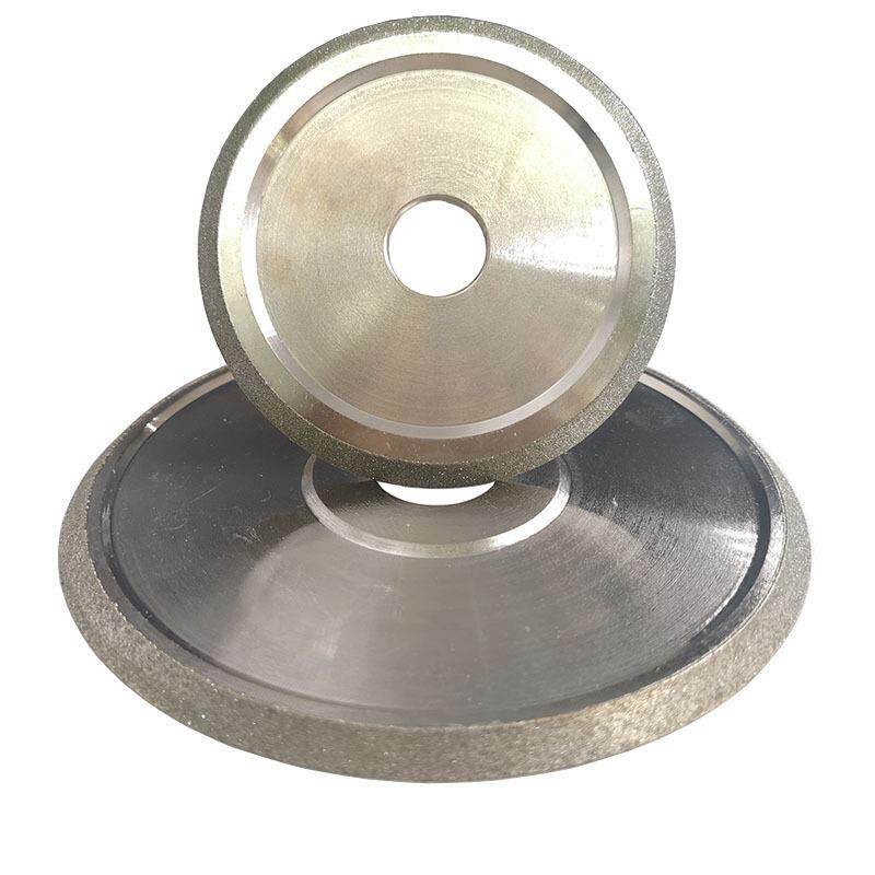 产地货源现货供应45度电镀金刚石磨轮瓷砖修边轮斜轮尖角SDC砂轮