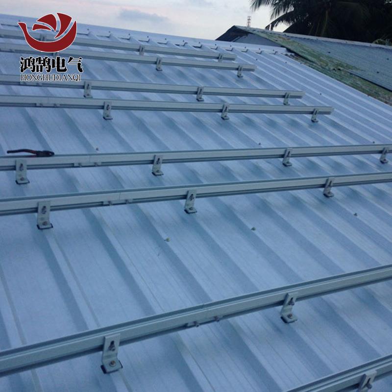 斜屋顶安装电池板必用支架沥青瓦光伏支架太阳能光伏支架厂家供