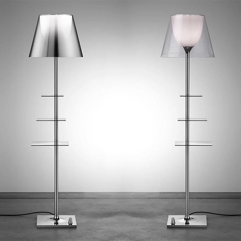 意大利设计师极简酒店卧室餐厅客厅沙发书房高端书架置物架落地灯