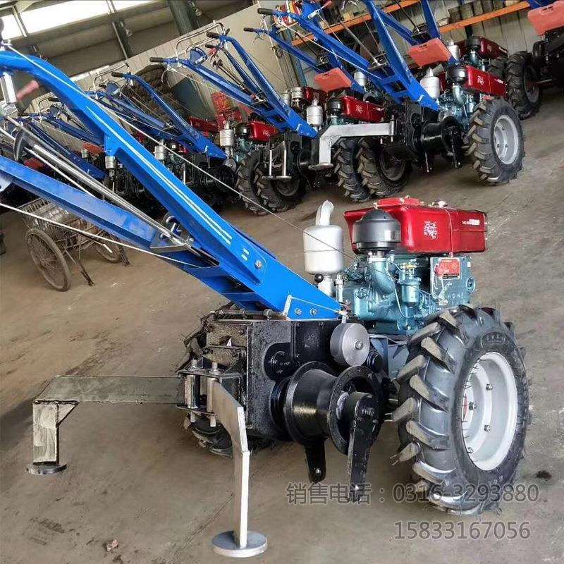 手扶拖拉机绞盘单卷筒手扶拖拉机绞磨手扶拖拉机卷扬机