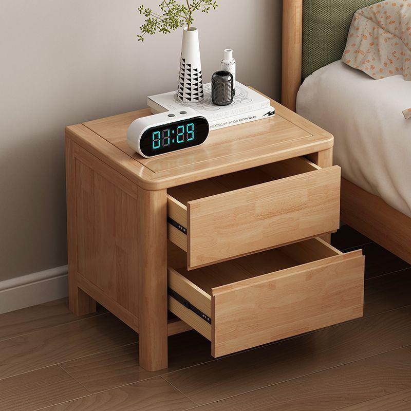 实木床头柜卧室现代家用简约床边收纳小型储物柜床边柜