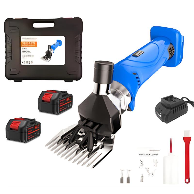 虎臣厂家锂电剪毛机宠物剪电动羊毛推子电动羊毛剪充电款