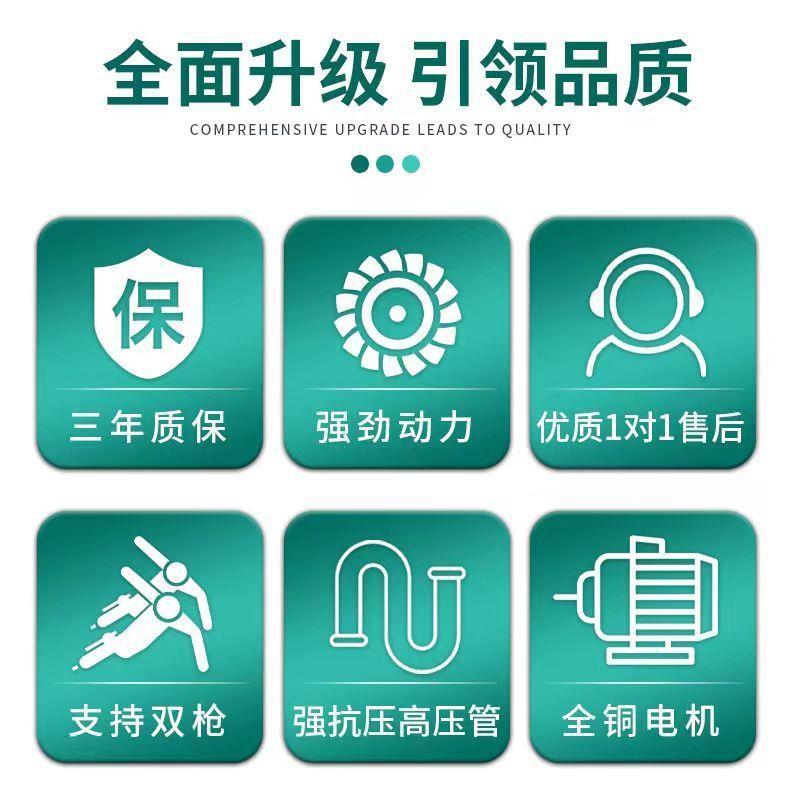 全自动新款大功率乳胶漆喷涂机电动高压无气喷涂料机小型家用