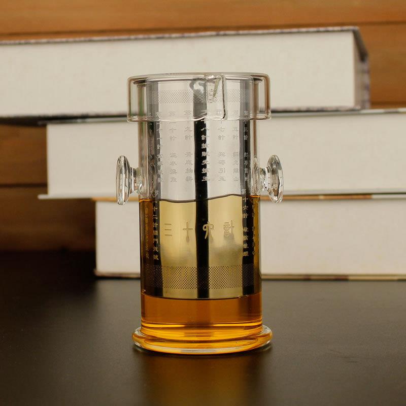 玻璃茶壶 个人壶 泡茶器单壶加厚耐热功夫茶具带过滤冲茶器红茶杯