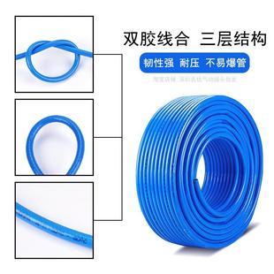 8mm 气动高压包纱软管PU夹纱气管气动工具风炮气管空压机汽管5
