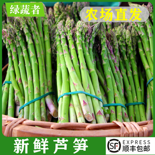 新鲜细芦笋1-5斤 现摘绿芦笋青芦笋沙拉配菜食材现挖当季农家蔬菜