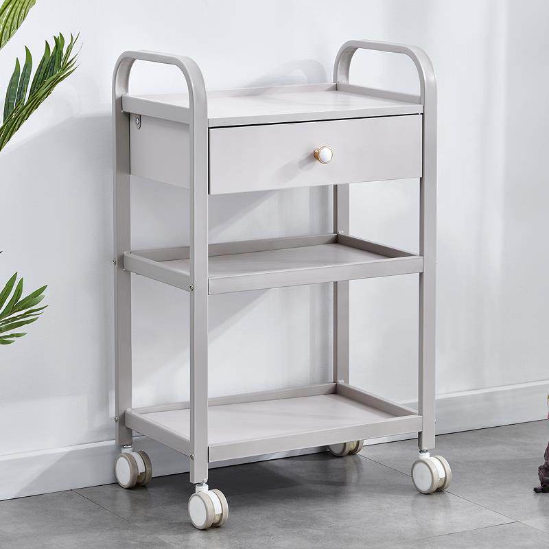 美容车小推车美容院专用带抽屉三层置物架美甲纹绣收纳架移动家用