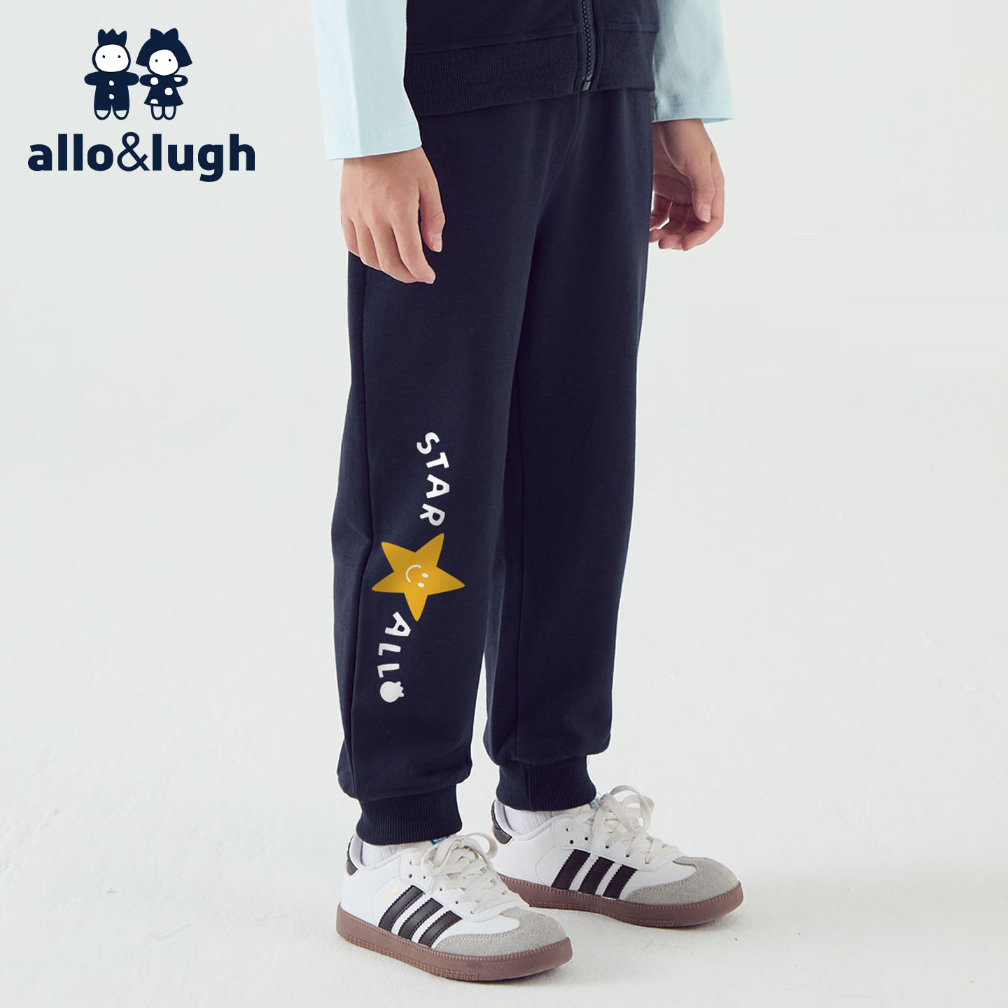 【无惧运动】阿路和如童装男童裤子秋冬新款儿童运动长裤卫裤子