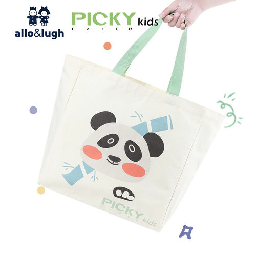 【插画师联名款】阿路和如Picky Eater挑食者帆布包宝宝妈环保袋